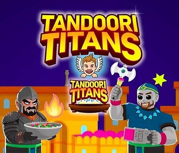 Tandoori Titans Game Cover Tandoori Titans Game Cover